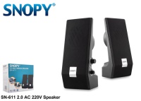 Snopy SN-611 2.0 AC 220V Speaker mikrofon girişli